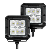 Go Rhino 55982LT -  RC2 LR Bull Bar with Mounting Brackets & Two 3" Cube Lights - Textured Black