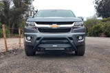Go Rhino 561760TK - 15-19 Chevy Silverado 2500HD (Excl. Hgh Country/Drvr Alrt Pkg) RC4 & RC3 LR Brkt - Tex. Blk