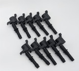 Granatelli Motorsports 25-3001-10 - Granatelli 05-10 Ford 6.8L V10 3V Hot Street Coil On Plug Coil Packs - Black (Set of 10)