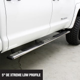 Go Rhino 650087PS - 5in OE Xtreme Low Profile SideSteps - SS - 87in