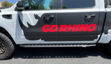 Go Rhino 69430687SPC - 19-22 Ram 1500 CC 4DR (Not Classic) RB20 Slim Running Boards Kit (w/Brackets) - Tex. Blk