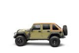 Go Rhino 701009T - 07-18 Jeep Wrangler JK/JKU Front Fender Jack Mount for Hi-Lift Jack - Tex. Blk