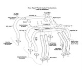 Go Rhino 9009560TSB - 88-98 Chevy/GMC C /K Series RHINO! Bed Bar Complete Kit w/Main Bar + Kickers