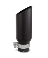 Go Rhino GRT35514B - Exhaust Tip - Black - ID 3 1/2in x L 14in x OD 5in