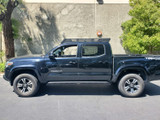 Go Rhino FS4429T - 18-23 Toyota Tacoma 4Door Frame Mount Sliders - Textured Black