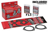 Hedman Hedders 78500 - TIGHT TUBE HEADERS; MOPAR 318-360; 1-5/8 IN. TUBES; UNCOATED