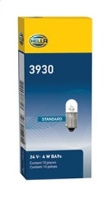 Hella 3930 - Bulb  24V 4W BA9s T2.75