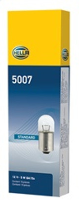 Hella 5007 - Bulb  12V 5W BA15s B6