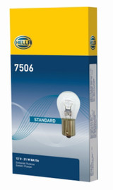 Hella 7506 - Bulb  12V 21W BA15s S8