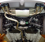 HKS 33004-AF002 - 2008 STi 65mm Stainless Steel Mid-Pipe (only compatible w/ 31021-AF012 or Stock Muffler)