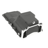 Holley 302-4BK - GM LS Swap Oil Pan - 4WD / Truck / Off-Road - Black