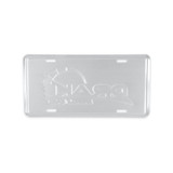 Holley 36-582 - License Plate; Drake Muscle Cars; 12 in. X 16 in. Size; w/High Gloss Graphics; Aluminum;