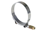 HPS Performance SLTC-475 - Stainless Steel Spring Loaded T-Bolt Hose Clamp,Size #124,Range:4.77"-5.08"