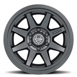 Icon 1917859057SB - Rebound 17x8.5 6x5.5 25mm Offset 5.75in BS 95.1mm Bore Satin Black Wheel