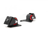 Innovative Mounts 113150-75A - 94-97 Mazda Miata Replacement Engine Mount Kit NA/1.8L Black/250-400Hp