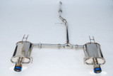 Invidia HS06TSXG3T - 04-08 Acura TSX Q300 Rolled Titanium Tip Cat-Back Exhaust