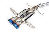 Invidia HS17CHB7GM2ST - 2017+ Honda Civic Hatchback Sport/Sport Touring Gemini Titanium Tip Cat-back Exhaust