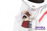 Invidia HS15SWMDOCB - 15-21 Subaru WRX w/ Manual Transmission J-Pipe With Bottom High Flow Cat Down Pipe