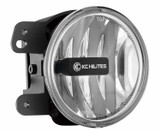 KC HiLiTES 494 - 07-09 Jeep JK 4in. Gravity G4 LED Light 10w SAE/ECE Clear Fog Beam (Pair Pack System)