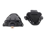 Kentrol 50513 - Jeep CJ/YJ Interior Door Latch Brackets Pair 81-95 CJ and Wrangler YJ Powdercoat Black
