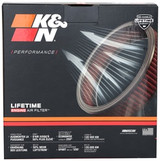 K&N 60-1120 - Custom Round Filter 5-1/8in FLG / 9in OD x 4-1/8in HW/VENT