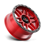 KMC KM54479068912N - Km544 Mesa 17X9 Candy Red With Black Lip