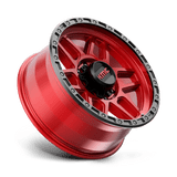 KMC KM54429080900 - Km544 Mesa 20X9 Candy Red With Black Lip