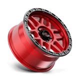 KMC KM54489050918 - Km544 Mesa 18X9 Candy Red With Black Lip