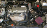 K&N 69-6506TS - 00-03 Mitsubishi Eclipse 2.4L Silver Typhoon Short Ram Intake