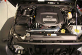 K&N 77-1566KP - 12-18 Jeep Wrangler V6-3.6L High Flow Performance Intake Kit (12-15 CARB Approved)