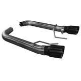 Kooks 11516410 - 3" SS Muffler Delete Axle-Back Exhaust w/Black Tips. 2015-2017 Mustang 5.0L