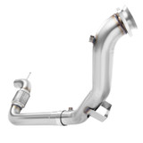 Kooks 11533110 - 3" x 2-1/4" SS Competition Only OEM Downpipe. 2015-2023 Mustang EcoBoost