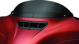 Kuryakyn 1389 - Smooth Windshield Trim 14-Up Touring Gloss Black