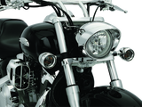 Kuryakyn 2270 - Deep Dish Bezels With Smoke Lenses Red Light