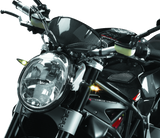 Kuryakyn 2541 - Rhombus Front Right White/Amber Satin Black