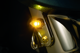 Kuryakyn 2521 - Kellerman Atto Clear Lens Amber Chrome