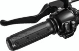 Kuryakyn 6121 - Heavy Industry Grips Dual Cable Black