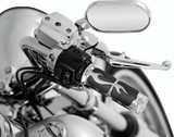 Kuryakyn 6261 - ISO Flame Grips Metric Chrome