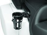 Kuryakyn 6493 - Reflex Drink Holder-Passenger Mount Black
