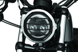 Kuryakyn 6687 - Dillinger Headlight Trim 5-3/4 Sil