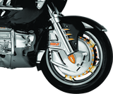 Kuryakyn 7450 - Brake Rotor Cover Honda 01-17 GL1800 Chrome