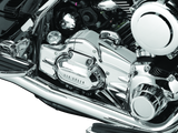 Kuryakyn 7877 - Transmission Shroud 07-08 Touring with True Dual Exhaust