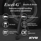 KYB 334394 - Shocks & Struts Excel-G Rear Right LEXUS RX330 (AWD) 2004-06 LEXUS RX350 (AWD) 2007 TOYOTA Highl