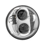 Letric Lighting LLC-LH-5C - 5.75in Led Prem Prj Hdlght Chr