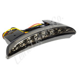 Letric Lighting LLC-XLT-S - Roadster Sportster Replacement LED Taillight - Smoke Lens