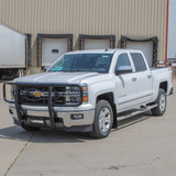 Luverne 341443-341610 - Black Steel 2" Tubular Grille Guard, Select Chevrolet Silverado, GMC Sierra 1500