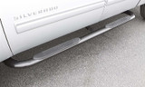 Lund 23291908 - 15-18 Ford F-150 SuperCrew 4in. Oval Curved SS Nerf Bars - Polished