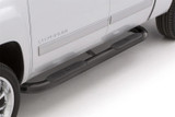 Lund 23475771 - 03-09 Dodge Ram 2500 Quad Cab 4in. Oval Curved Steel Nerf Bars - Black Lund 23475771 - 03-09 Dodge Ram 2500 Quad Cab 4in. Oval Curved Steel Nerf Bars - Black