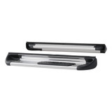 Luverne 481031-571031 - Polished Stainless Steel Side Entry Steps, Select Ram 1500, 2500, 3500 Reg Cab