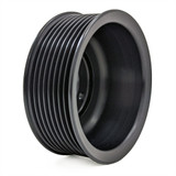 Magnuson 57-05-08-090-BL - Supercharger Pulley; Two-Piece 8 Rib 90mm Diameter Magnum DI Offset